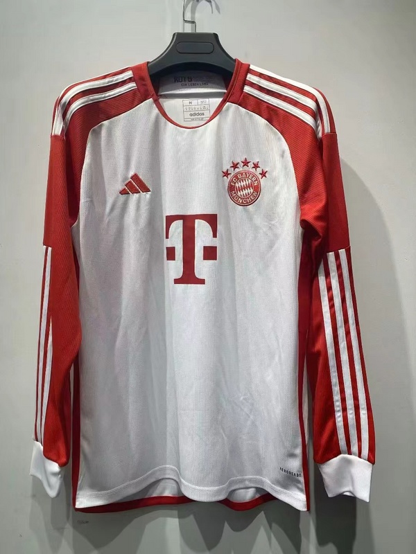 23-24 Bayern home long sleeves